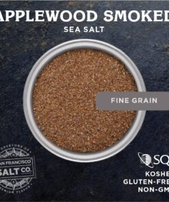 Alternative view of Applewood Smoked Sea Salt - 2 lb. Bag Fine Grain by San Francisco Salt Company 2 lbs. - Fine Grain