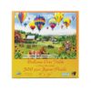 SUNSOUT INC - Balloons Over Fields - 500 pc Jigsaw Puzzle by Artist: Nancy Wernersbach - Finished Size 18" x 24" - MPN# 62967 57 71ek xbuDrL
