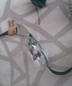 Noma/Inliten Holiday Wonderland 100-Count Clear Christmas Light Set,Green Wire 29 71ekLCnM3UL