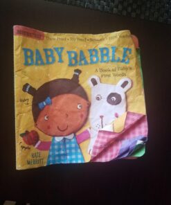 Indestructibles: Baby Babble: A Book of Baby's First Words: Chew Proof · Rip Proof · Nontoxic · 100% Washable (Book for Babies, Newborn Books, Safe to Chew) Paperback 30 71emNlbI8gL
