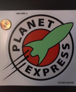 Planet Express Decal Car Laptop Window Truck Vinyl Car | Sticker | 2.5" 10 71embjn4v3L