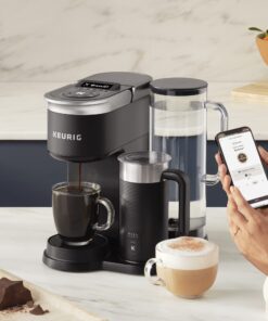 Keurig K-Cafe SMART Single Serve K-Cup Pod Coffee, Latte and Cappuccino Maker, Black 67 71en5uMS7tL
