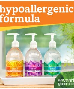 Seventh Generation Hand Wash, Mandarin Orange and Grapefruit, 12 Ounce (Pack of 6) Mandarin Orange & Grapefruit 12 Ounce (Pack of 6) 9 71eoCKlWaJL 1