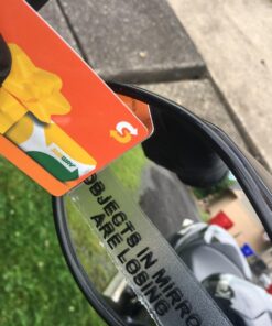 BERRYZILLA (Pair) Objects in Mirror are Losing Decal Black Etched Glass Funny Sticker 27 71eoI2xbrPL