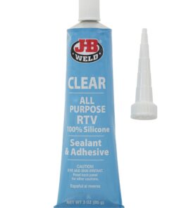 J-B Weld 31310 All-Purpose RTV Silicone Sealant and Adhesive - 3 oz. - Clear 3 Ounce 12 71eoNQQ5ZvL