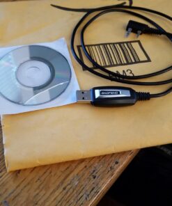 MIRKIT Baofeng Programming Cable for Two Way ham Portable radios: UV-5R, 5RA, 5R Plus, 5RE, UV-82, BF-F8HP, UV3R Plus, BF-888S, 5R EX, 5RX3, GA-2S, BF-F8+, H777 UV82HP 1X 25 71eppnoE1tL