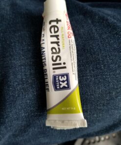 Terrasil® Balanitis Relief - Patented All-Natural, Gentle, Soothing Skin Relief Ointment for Relief from Irritation, Itch, Redness and Inflammation, Balanitis Symptoms - 14g 0.49 Ounce (Pack of 1) 16 71eq6qq2TL