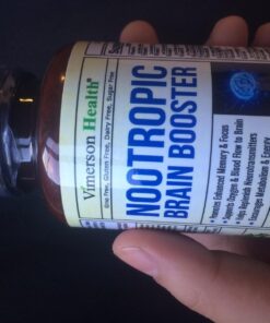 Nootropics Brain Support Supplement - Nootropic Brain Booster for Improved Focus, Concentration & Memory. Brain Nootropic for Brain Health, Mood & Energy Support. Non-GMO. Made in the USA. 60 Capsules 27 71equ6BNUjL
