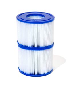 Bestway Lay-Z-Spa Filter Cartridge Size VI, 58323, 1 x Twin Pack (2 Filters) 12 71eqw ctv L