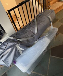 CORE 6 Person Instant Cabin Tent | Portable Large Pop Up Tent with Easy 60 Second Camp Setup for Family Camping | Included Hanging Organizer for Outdoor Camping Accessories Light Gray/Green 36 71eryWBSDyL