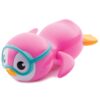 Munchkin® Wind Up Swimming Penguin Baby and Toddler Bath Toy, Pink 5 71esUwqTZDL