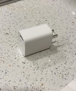 USB C Charger, Deegotech 20W PD iPhone Fast Charger, Dual Port Foldable Plug Type C Charger Compatible with iPhone 14/14 Pro/14 Pro max/13 Pro max/12/11/X/SE3, iPad Pro White 1Pack 36 71escD0PzDL