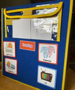 Godery Large Visual Schedule for Kids Chore Reward Chart,Bedtime Routine Chart for Toddlers,Double Side Schedule Board With 109 Cards for Home School Planner,Autism Learning Materials. 38 71esyoBsfRL