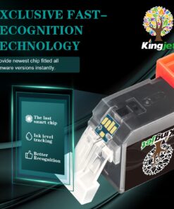 Kingjet Compatible for Canon 220 221 Ink Cartridges, Replacement for Canon PGI-220 PGI220 CLI-221 CLI221 Work with PIXMA MP560 MP620 MP620B MP640 MP980 MP990 MX860 IP3600 IP4600 IP4700, 15 Pack 20 71et9TqK8 L