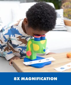 GeoSafari Jr. My First Kids Microscope Toy, Preschool Science, STEM Toy, Gift for Toddlers Ages 3+ Multi-color 21 71etB97KOKL