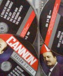 Cannon//The Complete Collection/5 Seasons ,122 Episodes DVD December 2, 2016 10 71eu1Mc0NTL