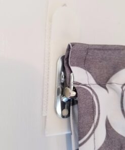 SKEMIX 5/16-Inch Swivel End Sash Curtain Rods - 2 Rods - 21 - 38 Inch Adjustable Width, White with Nickel Ends 32 71ev6yRh3TL