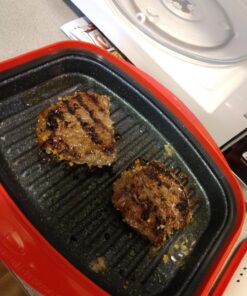 Microhearth Grill Pan for Microwave Cooking, Red 35 71evXmtFlYL