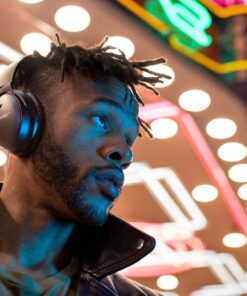 Bose QuietComfort 45 Wireless Bluetooth Noise Cancelling Headphones, Over-Ear Headphones with Microphone, Personalized Noise Cancellation and Sound, Triple Black 24 71ewRElFXkL