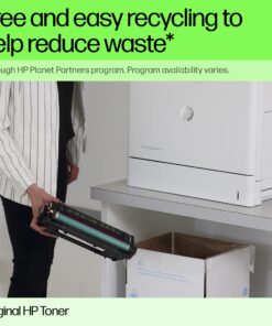 HP 26A Black Toner Cartridge | Works with HP LaserJet Pro M402 Series, HP LaserJet Pro MFP M426 Series | CF226A 15 71ewijwguQL