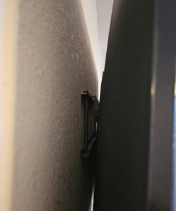 PERLESMITH Tilting TV Wall Mount Bracket Low Profile for Most 23-60 inch LED LCD OLED, Plasma Flat Screen TVs with VESA 400x400mm Weight up to 115lbs, Fits 16" Wood Stud Black 32 71exfe3H3L