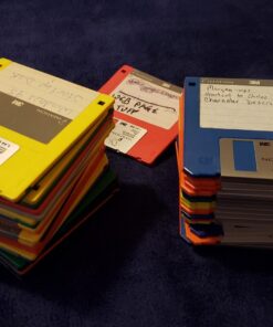 Chuanganzhuo Floppy Disk Reader,3.5 inch External USB Type C Floppy Disk Drive for PC,Laptop and Desktop Computer,Floppy disc Reader for Windows 11/10/8/7/2000/XP,Black 33 71exhc6CwYL