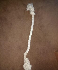 Ravenox Natural Twisted Cotton Rope | Made in The USA | Strong Triple-Strand Cordage for Sports, Décor, Pet Toys, Crafts, Macramé & Indoor Outdoor Use| by The Foot & Diameter (Multiple Color) Natural White 3/4 Inch x 10 Feet 19 71ey3VJqyuL