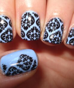 Konad Nail Art Stamping Polish, Black Pearl 23 71ezFKzuD4L