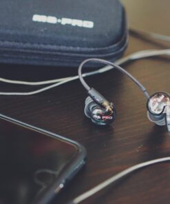 MEE audio Universal-Fit Noise-Isolating Musician's in-Ear Monitors with Detachable Cables (Smoke) (Model: M6PRO 1st Generation) (Discontinued) Black (Smoke) 23 71ezHcx5peL
