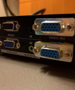 WOVTE SVGA Connector, DB HD New 15 VGA SVGA KVM Female to Female Gender Changer Adapter Coupler Pack of 2 17 71f Ig7VmFL