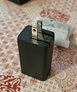 Anker USB C Charger, Anker GaNPrime 65W, 3-Port Fast Compact Foldable Wall Charger for MacBook Pro/Air, iPad Pro, Galaxy S22/S21, HP Spectre, Note 20/10+, iPhone 14/Pro, Pixel, and More Phantom Black 54 71f SCl9GBL