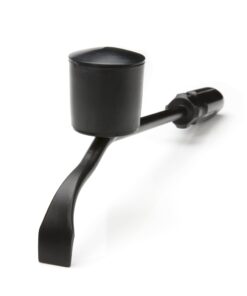 Steelman HubCap Remover Auto Tool for Mechanics, Heavy-Duty Steel, Large/Rubber Hammer Face, Wide Prying Blade, Knobbed Handle HubCap Remover Knobbed Handle 13 71f1TOL8L6L