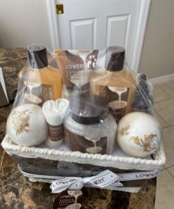 Bath and Body Gift Basket For Women and Men – 9 Piece Set of Vanilla Coconut Home Spa Set, Includes Fragrant Lotions, Extra Large Bath Bombs, Coconut Oil, Luxurious Bath Towel & More 43 71f1sm90wLL