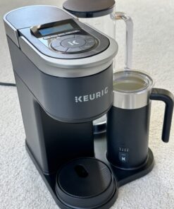 Keurig K-Cafe SMART Single Serve K-Cup Pod Coffee, Latte and Cappuccino Maker, Black 89 71f2dgwq3oL