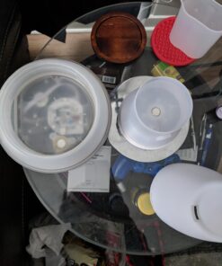 Syntus 150ML Essential Oil Diffuser Ultrasonic Aromatherapy Diffusers with Adjustable Mist Mode and Waterless Auto Shut-Off for Home Office 47 71f2llJewL