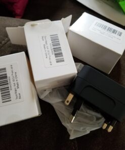 Travel Adapter, Worldwide All in One Universal Travel Adaptor Wall AC Power Plug Adapter Wall Charger with Dual USB Charging Ports for USA EU UK AUS Cell Phone Laptop Black 37 71f3H9N2CpL