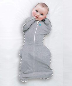 Love to Dream Swaddle UP, Baby Sleep Sack, Self-Soothing Swaddles for Newborns, Improves Sleep, Snug Fit Helps Calm Startle Reflex, New Born Essentials for Baby, 13-19 lbs, Gray Medium (13-19 lbs.) 25 71f3ay8fkzL
