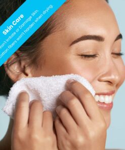 Zeppoli 24-Pack Washcloths | 100% Natural Cotton, 12 x 12 Inches, Commercial Grade Washcloth, Machine Washable Cleaning Rags and Wash Cloths for Bathroom 24 Pack 25 71f5x97ZoUL