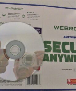 Webroot Antivirus Software 2023 | 3 Device | 1 Year Keycard Delivery for PC/Mac Keycard (PC/Mac) 1 Year 3 Device Standard 26 71f6IeEeyWL