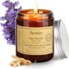 Bersiler Aromatherapy Candles, 7 OZ Lavender Eucalyptus Scented Candles Stress Relief and Relax for Home & Bedroom Gift for Women/Men Soy Wax (Wood Sage & Sea Salt) Wood Sage & Sea Salt 62 71f6KHxP1pL