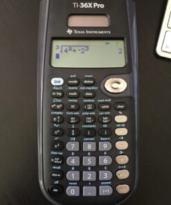 Texas Instruments TI-36X Pro Engineering/Scientific Calculator | 9.7 Inch | Black. 29 71f7Oll7wuL