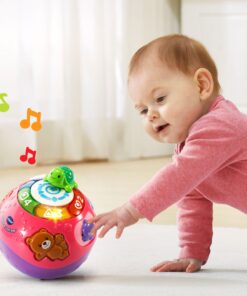 VTech Wiggle and Crawl Ball Purple 16 71fAH0er kL