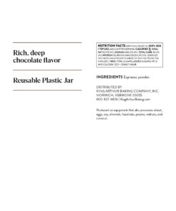 King Arthur, Espresso Powder, Certified Kosher, Reusable Plastic Jar, 3 Ounces (Pack of 2) 3oz, 2-pack 14 71fAdbCMNEL 1