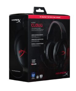 HyperX Cloud Gaming Headset for PC, Xbox One¹, PS4, PS4 PRO, Xbox One S¹, Nnintedo Switch (KHX-H3CL/WR) - Black 55 71fAryHnFML