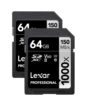 Lexar Professional 1000X 64GB (2-Pack) SDXC Uhs-II Cards 64GB 2 Pack 35 71fB9RCU2vL