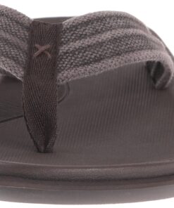 Alternative view of Sanuk Men's Planer Webbing Flip Flop 8 Brown