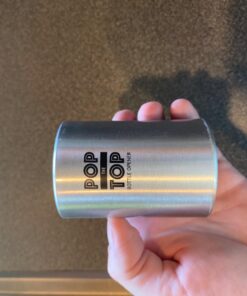 Pop-the-Top Beer Bottle Opener (Stainless): Automatic Bottle Cap Opener, Push Down Pop Off Bar Tool, Soda and Beer Cap Remover, Cool & Fun Gadget Stainless 31 71fBGURGxFL