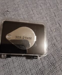 KINGMAS Pocket Jewelry Loupe 30x 21mm Jewelers Eye Magnifying Glass Magnifier 27 71fCRSzKaqL
