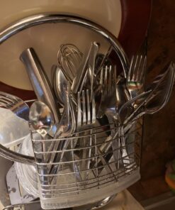 Better Chef 16-inch H Dish Rack, Chrome-Plated (93575780M) S-Shape 43 71fD38SMGPL