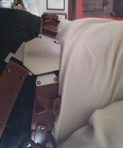 WELLMILLER Han Solo Cosplay Belt Holster Pu Leather Costume Accessories Props Update Version 27 71fDZHB2elL